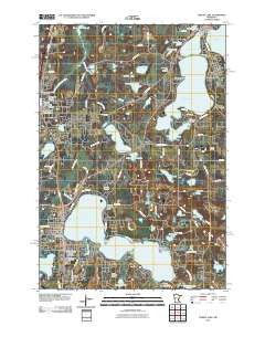 Forest Lake Minnesota Historical topographic map, 1:24000 scale, 7.5 X 7.5 Minute, Year 2010