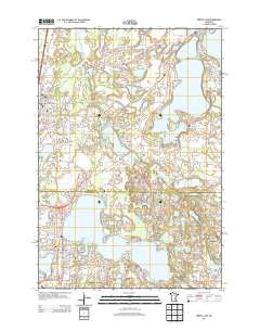 Forest Lake Minnesota Historical topographic map, 1:24000 scale, 7.5 X 7.5 Minute, Year 2013