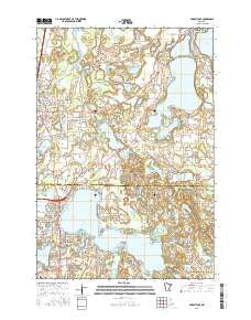 Forest Lake Minnesota Current topographic map, 1:24000 scale, 7.5 X 7.5 Minute, Year 2016
