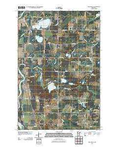 Fort Ripley Minnesota Historical topographic map, 1:24000 scale, 7.5 X 7.5 Minute, Year 2010