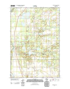 Fort Ripley Minnesota Historical topographic map, 1:24000 scale, 7.5 X 7.5 Minute, Year 2013
