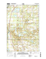 Fort Ripley Minnesota Current topographic map, 1:24000 scale, 7.5 X 7.5 Minute, Year 2016