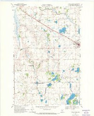 Fosston West Minnesota Historical topographic map, 1:24000 scale, 7.5 X 7.5 Minute, Year 1969