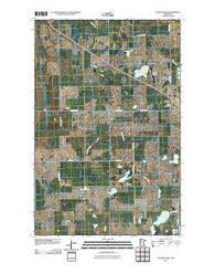 Fosston West Minnesota Historical topographic map, 1:24000 scale, 7.5 X 7.5 Minute, Year 2010