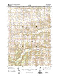 Fountain Minnesota Historical topographic map, 1:24000 scale, 7.5 X 7.5 Minute, Year 2013