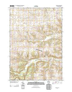 Fountain Minnesota Historical topographic map, 1:24000 scale, 7.5 X 7.5 Minute, Year 2013