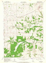 Fountain Minnesota Historical topographic map, 1:24000 scale, 7.5 X 7.5 Minute, Year 1965