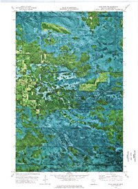 Four Town NW Minnesota Historical topographic map, 1:24000 scale, 7.5 X 7.5 Minute, Year 1973