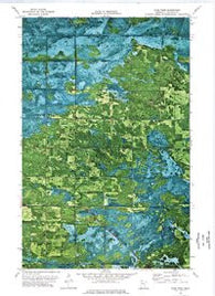 Four Town Minnesota Historical topographic map, 1:24000 scale, 7.5 X 7.5 Minute, Year 1973