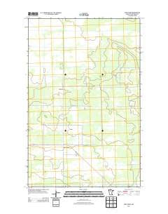 Four Town Minnesota Historical topographic map, 1:24000 scale, 7.5 X 7.5 Minute, Year 2013