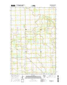Four Town Minnesota Current topographic map, 1:24000 scale, 7.5 X 7.5 Minute, Year 2016