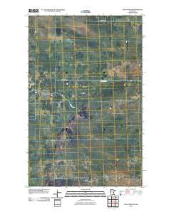Four Town NW Minnesota Historical topographic map, 1:24000 scale, 7.5 X 7.5 Minute, Year 2010