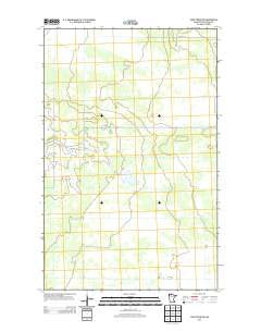 Four Town NW Minnesota Historical topographic map, 1:24000 scale, 7.5 X 7.5 Minute, Year 2013