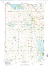Fourmile Lake Minnesota Historical topographic map, 1:24000 scale, 7.5 X 7.5 Minute, Year 1973