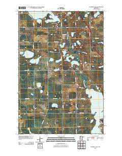 Fourmile Lake Minnesota Historical topographic map, 1:24000 scale, 7.5 X 7.5 Minute, Year 2010