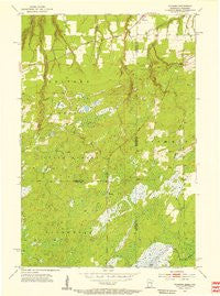Foxboro Wisconsin Historical topographic map, 1:24000 scale, 7.5 X 7.5 Minute, Year 1954