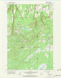 Foxboro Wisconsin Historical topographic map, 1:24000 scale, 7.5 X 7.5 Minute, Year 1954