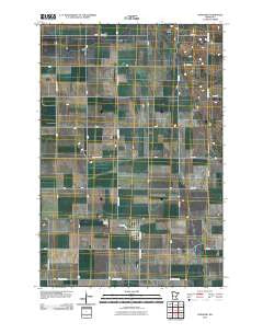 Foxhome Minnesota Historical topographic map, 1:24000 scale, 7.5 X 7.5 Minute, Year 2010