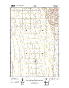 Foxhome Minnesota Historical topographic map, 1:24000 scale, 7.5 X 7.5 Minute, Year 2013