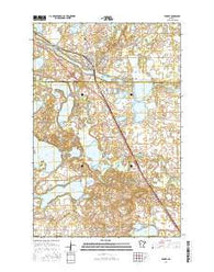 Frazee Minnesota Current topographic map, 1:24000 scale, 7.5 X 7.5 Minute, Year 2016