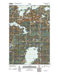 Fredenberg Minnesota Historical topographic map, 1:24000 scale, 7.5 X 7.5 Minute, Year 2010