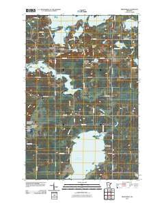 Fredenberg Minnesota Historical topographic map, 1:24000 scale, 7.5 X 7.5 Minute, Year 2010