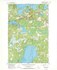 Fredenberg Minnesota Historical topographic map, 1:24000 scale, 7.5 X 7.5 Minute, Year 1953