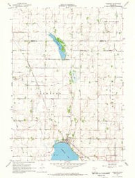 Freeborn Minnesota Historical topographic map, 1:24000 scale, 7.5 X 7.5 Minute, Year 1967