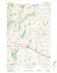 Freeport Minnesota Historical topographic map, 1:24000 scale, 7.5 X 7.5 Minute, Year 1965