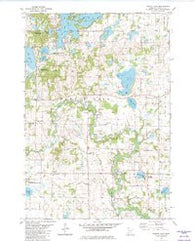 French Lake Minnesota Historical topographic map, 1:24000 scale, 7.5 X 7.5 Minute, Year 1982