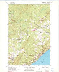 French River Minnesota Historical topographic map, 1:24000 scale, 7.5 X 7.5 Minute, Year 1953
