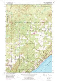French River Minnesota Historical topographic map, 1:24000 scale, 7.5 X 7.5 Minute, Year 1953