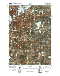French Lake Minnesota Historical topographic map, 1:24000 scale, 7.5 X 7.5 Minute, Year 2010