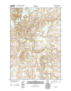 French Lake Minnesota Historical topographic map, 1:24000 scale, 7.5 X 7.5 Minute, Year 2013