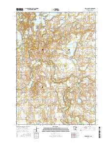 French Lake Minnesota Current topographic map, 1:24000 scale, 7.5 X 7.5 Minute, Year 2016