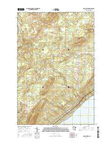 French River Minnesota Current topographic map, 1:24000 scale, 7.5 X 7.5 Minute, Year 2016