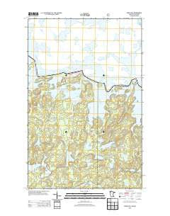 Friday Bay Minnesota Historical topographic map, 1:24000 scale, 7.5 X 7.5 Minute, Year 2013