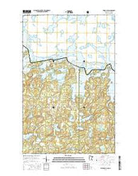 Friday Bay Minnesota Current topographic map, 1:24000 scale, 7.5 X 7.5 Minute, Year 2016