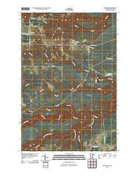 Frogner Minnesota Historical topographic map, 1:24000 scale, 7.5 X 7.5 Minute, Year 2010