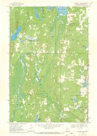 Frontenac Lake Minnesota Historical topographic map, 1:24000 scale, 7.5 X 7.5 Minute, Year 1968