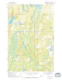Frontenac Lake Minnesota Historical topographic map, 1:24000 scale, 7.5 X 7.5 Minute, Year 1968