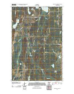 Frontenac Lake Minnesota Historical topographic map, 1:24000 scale, 7.5 X 7.5 Minute, Year 2010