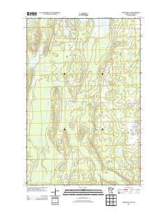 Frontenac Lake Minnesota Historical topographic map, 1:24000 scale, 7.5 X 7.5 Minute, Year 2013