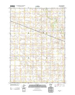 Frost Minnesota Historical topographic map, 1:24000 scale, 7.5 X 7.5 Minute, Year 2013