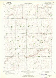 Fulda SW Minnesota Historical topographic map, 1:24000 scale, 7.5 X 7.5 Minute, Year 1970