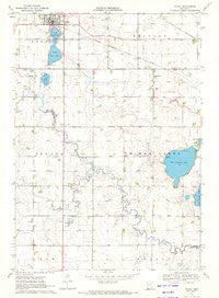 Fulda Minnesota Historical topographic map, 1:24000 scale, 7.5 X 7.5 Minute, Year 1970