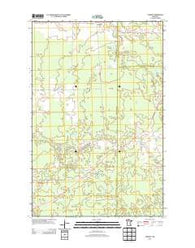 Funkley Minnesota Historical topographic map, 1:24000 scale, 7.5 X 7.5 Minute, Year 2013