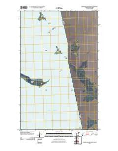 Garden Island East Minnesota Historical topographic map, 1:24000 scale, 7.5 X 7.5 Minute, Year 2010