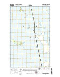 Garden Island East Minnesota Current topographic map, 1:24000 scale, 7.5 X 7.5 Minute, Year 2016
