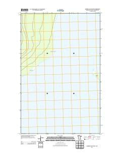 Garden Island West Minnesota Historical topographic map, 1:24000 scale, 7.5 X 7.5 Minute, Year 2013